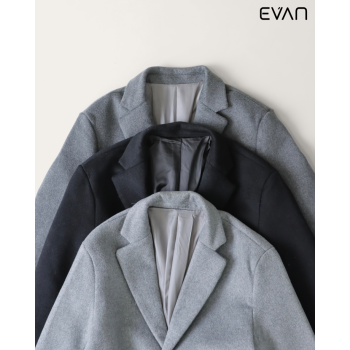 Men’s Classic Tailored Long Coat