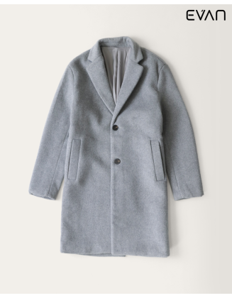 Men’s Classic Tailored Long Coat