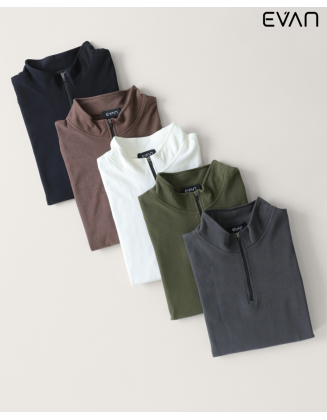 Performance Quarter-Zip Knit Sweater