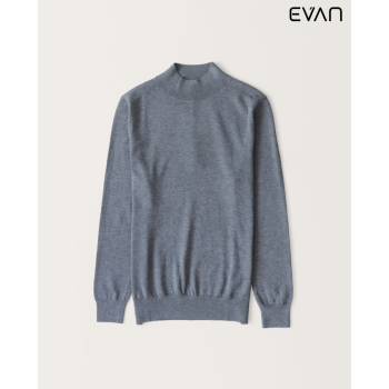 Men’s Essential Mock Neck Knitted Sweater