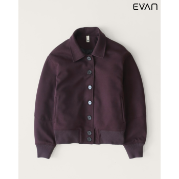 Modern Harrington: The Versatile Men’s Button-Front Bomber