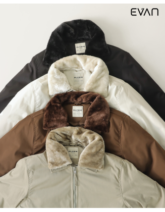 Retro Warmth: The Men's Corduroy Bomber with Faux Fur Collar