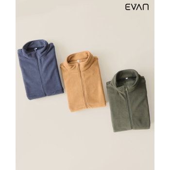 Full-Zip Fleece Jacket: Ultimate Warmth