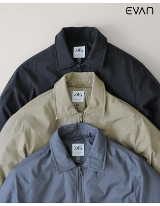 Padded Collared Jacket: Modern Workwear