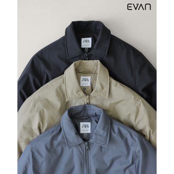 Padded Collared Jacket: Modern Workwear