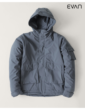 Technical Parka Jacket: Weather-Ready Style