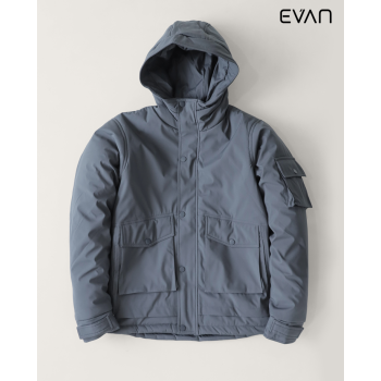 Technical Parka Jacket: Weather-Ready Style