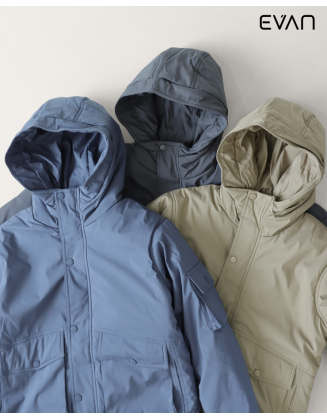 Technical Parka Jacket: Weather-Ready Style