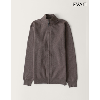 Ribbed Full-Zip Sweater: Refined Layering