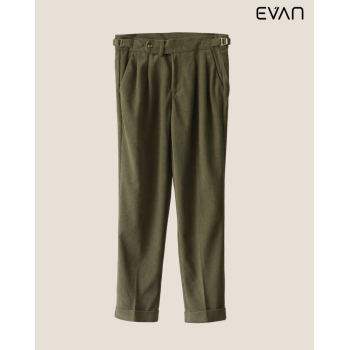 Corduroy Gurkha Trousers: Textured Heritage