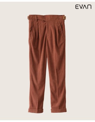 Corduroy Gurkha Pant: Textured Heritage