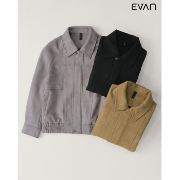 Suede Bomber Jacket: Modern Texture