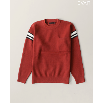 Varsity Knit Sweater: Sporty & Classic