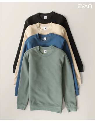 Textured Crewneck Sweatshirt: The Elevated Essential