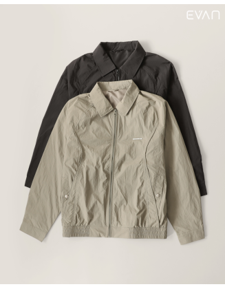 Lightweight Collared Jacket: Modern Utility