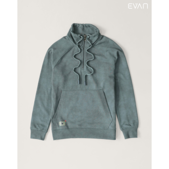 Quarter-Zip Sweatshirt: Textured Comfort