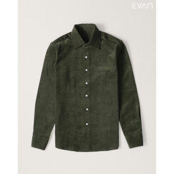 Fine-Wale Corduroy Shirt: Classic Texture