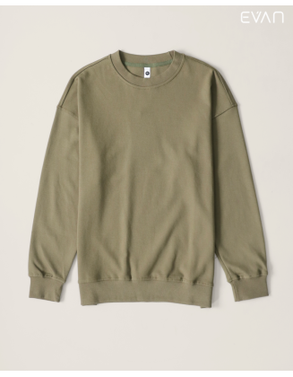 Textured Crewneck Sweatshirt: The Essential Layer
