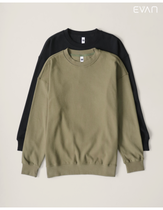 Textured Crewneck Sweatshirt: The Essential Layer