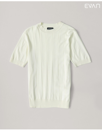 EVAN Ribbed Knit Crewneck: A Modern Essential
