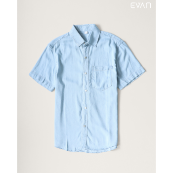 Short-Sleeve Denim Shirt: Your Casual Go-To