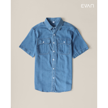 Utility Denim Shirt: A Workwear Classic