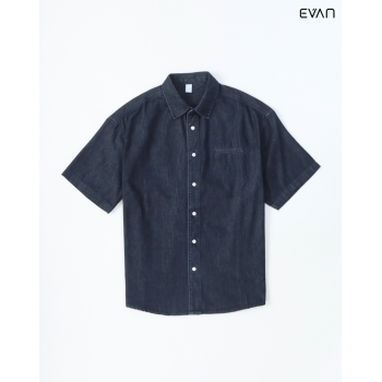 Denim Short Sleeve Shirt