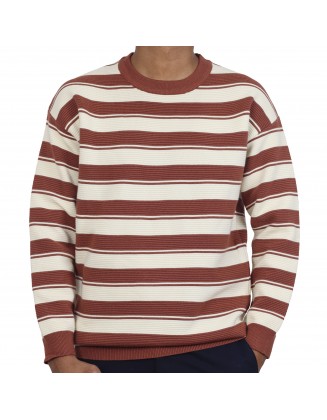 Shark Striped Pattern Sweater