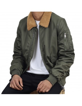 Fur-Collar Jacket