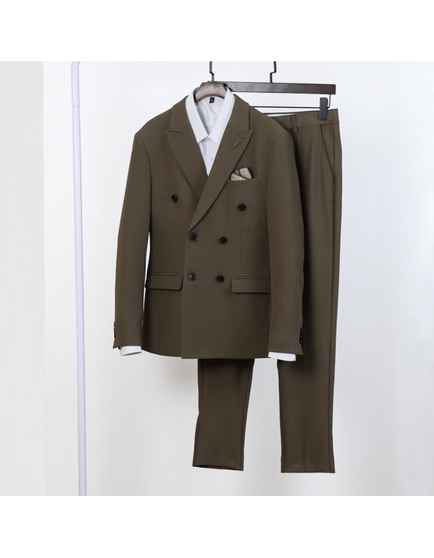 Double Breasted Blazer Set 