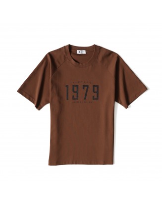 Round Printed Cotton T-Shirt 