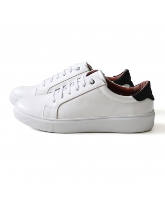 White Leather Faux Leather