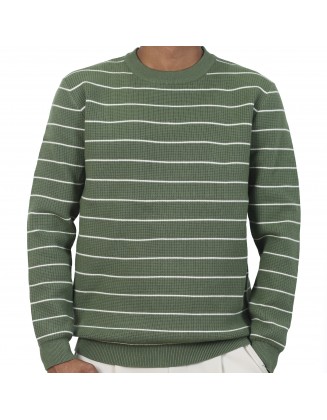 Minimal Striped Sweater 