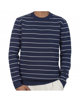 Minimal Striped Sweater 