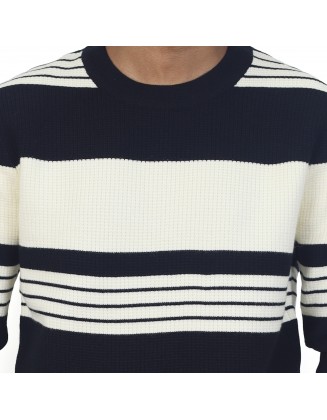 Striped Lining Sweater 