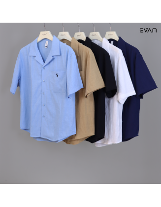  Breezy Cuban Collar Shirt