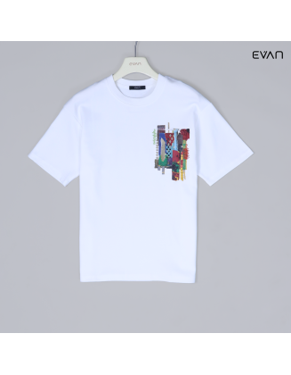 Artistic Patchwork Tee