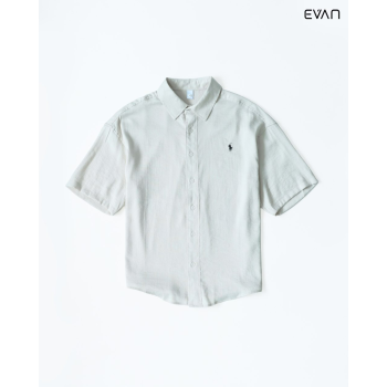 Classic Linen Short-Sleeve Shirt