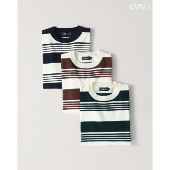 Striped Crew Neck T-Shirt 