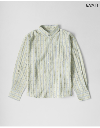 Patterned Long-Sleeve Shirt