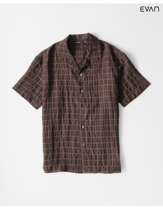 Textured Short Sleeve Shirt