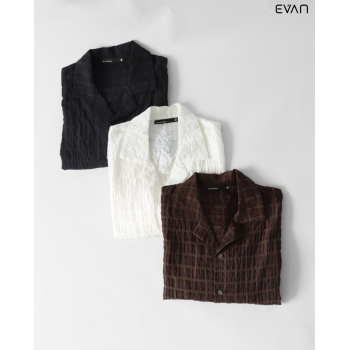 Textured Short Sleeve Shirt