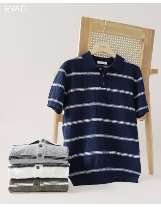 Striped Polo T-shirt