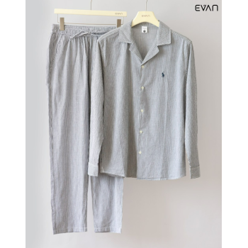 Men's Striped Full Co-ord Set