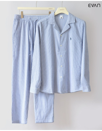 Men's Striped Full Co-ord Set