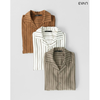 Men's Striped Casual Shirt