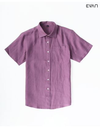 Casual Linen Short Sleeve Shirt