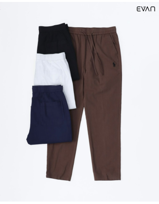 Relaxed Fit Drawstring Trousers