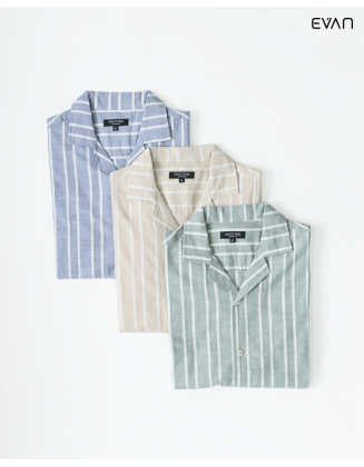 Vertical Stripe Resort Shirt