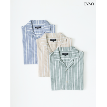 Vertical Stripe Resort Shirt